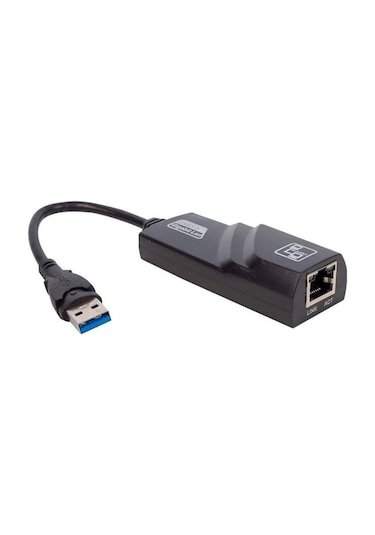 Usb 3.0 To Ethernet 4939A 1000Mbps Gigabit Ag Adaptoru Laptop Pc (494210070)