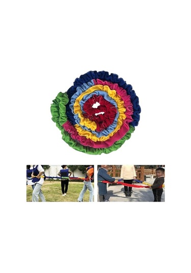 Ganzhoushop Suntek Streç Renkli Kooperatif Hareket İp Dinamik Çok Çocuk 240cm Bw Çok Renkli