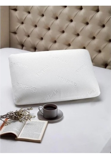 Ortopedik Yastık Özdillek Visco Tombul Yastık Beyaz