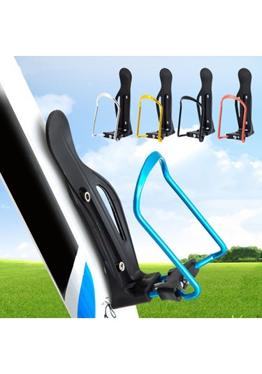 Reedark Alüminyum + Plastik Bisiklet Su Flası Tutucusu, Ayarlanabilir 60-82mm , Dağ Bisikleti/road Bike Uyumlu, Hafif Ve Dayanıklı, Siyah