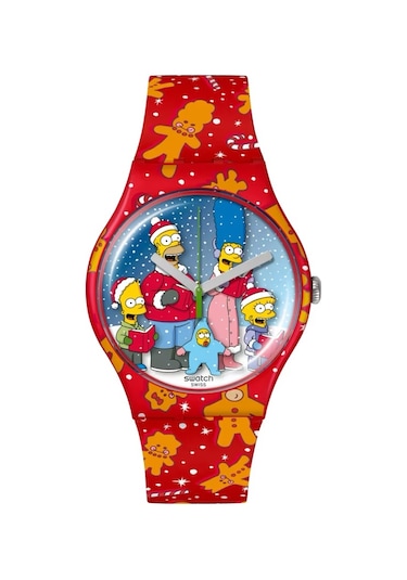 Suoz361 Swatch Jolly Jingle Jamboree Unisex Kol Saati