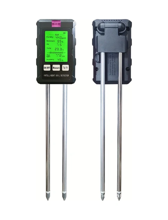 Willowhaven 1 Adet Cloud Prime 6'lı Toprak Ölçer, Dijital Ekran, Ayarlanabilir, Pil İle Çalışır, Siyah