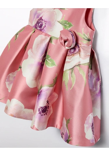 Mayoral Abel&lula 5013 Kız Çocuk Pembe Elbise Pembe