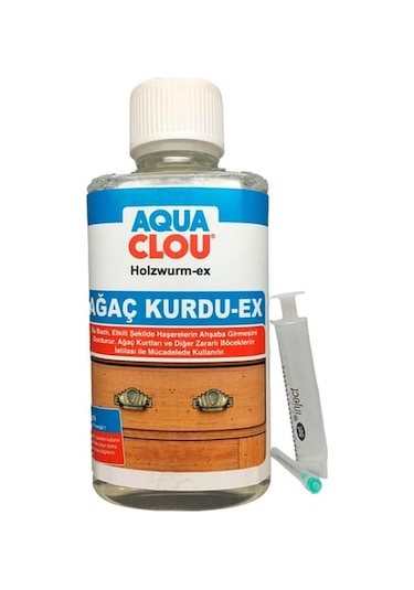 Clou 01115.00000 Su Bazlı Ahşap Kurt Dökücü 250ml-4566