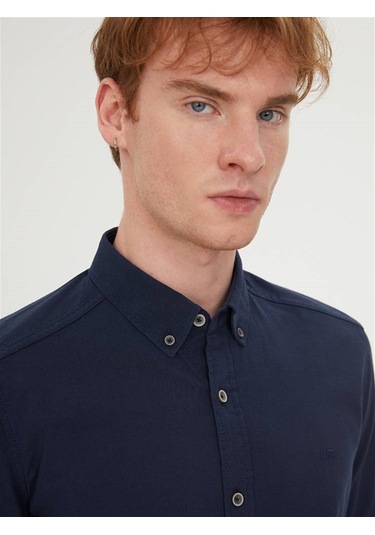 Loft Erkek Gömlek Lf2027896-navy Lacivert