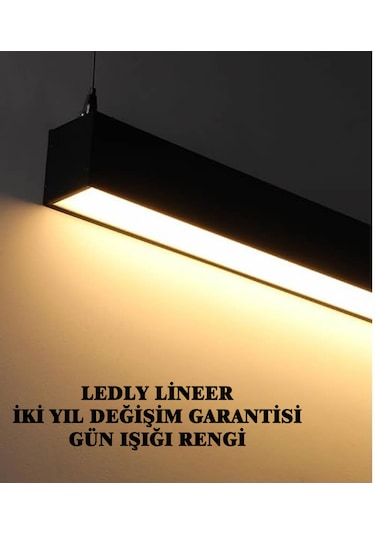 Lineer Sarkıt 250 Cm 90w Gün Isıgı Rengi Askı Apt Dahil