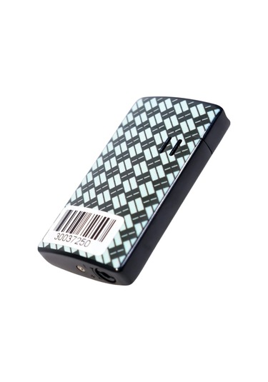 Black Martin Tek Torch Pürmüz Karbon Desenli Yeşil Puro Çakmağı - Tr9296