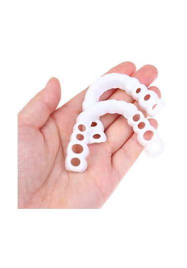 Dolıty Silika Gülümseyen Snap Sahte Kaplamalar Kozmetik Kapak