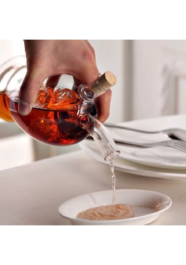 Cam 2'si 1 Arada Yağdanlık Ve Sirkelik