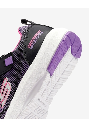 Skechers Dynamic Tread - Journey Time Büyük Kız Çocuk Siyah Spor Ayakkabı 303387l Bkhp Siyah