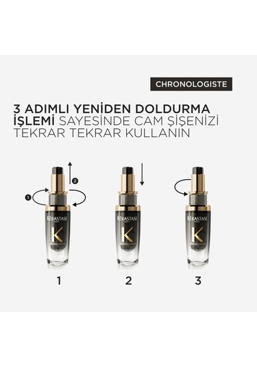 Kerastase Chronologiste L'huile De Parfüm Canlandırıcı Saç Bakım Yağı Yedek Şişe 75 ML