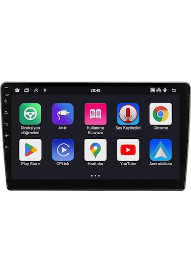 Peugeot 407 Android Multimedya Sistemi 2004-2008 Crv4812xp 9"