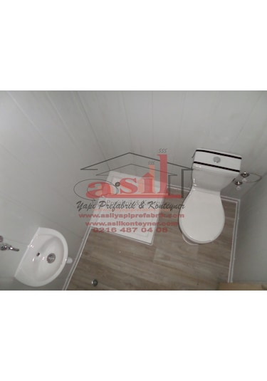 21 M² 1+1 Ahşap Desen Betopanlı, Römorklu Tiny House Konteyner