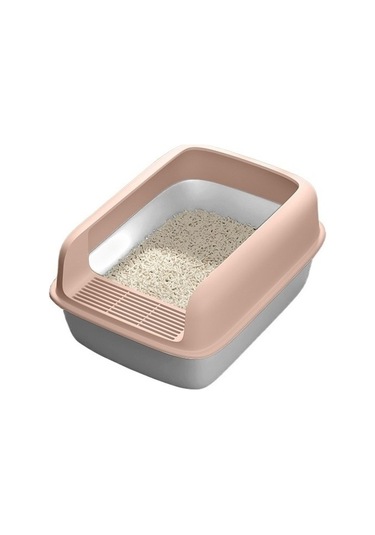 Kedi Kumu Kutusu Yarı Kapalı Kedi Tuvaleti Evcil Hayvan Malzemeleri X9pıyx