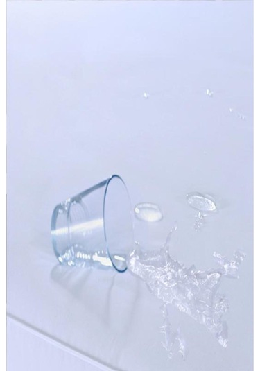 Bebesi Oyun Parkı Yatağı İçin 70x130+10 Cm Micro Fitted Lastikli Alez Beyaz