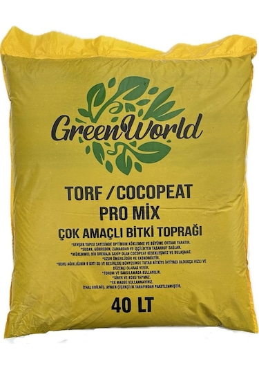 40 Litre İthal Çok Amaçlı Bitki Toprağı Torf Cocopeat Kokopit
