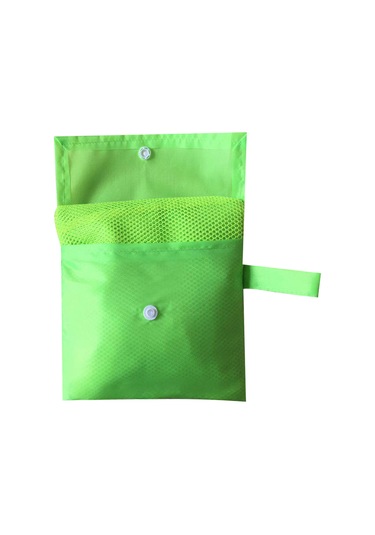 Konesam Yeşil Ağ Siteli Büyük Boy Plaj Çantası - Kum Ve Suyu Çıkartır, Oyuncak/çamaşırları Taşır, Hafif Ve Katlanabilir Çok Renkli