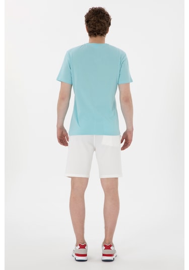 U.s. Polo Assn. Erkek Ekru Şort Örme 50298062-vr019 Ecru Ekru