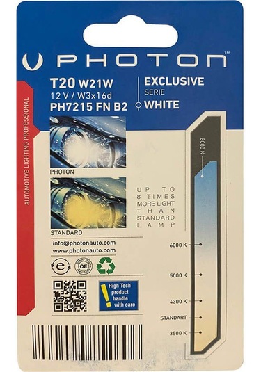 Photon T20 Fanlı Beyaz Blister
