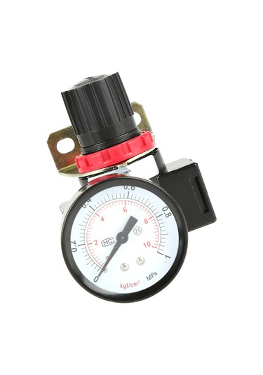 Wezone Br4000 G1/2'' Aluminyum Filtreli Basınç Regülatörü - 0.05-1mpa Aralığı, Basınç Ölçerli, Kompresör Hava Valfi