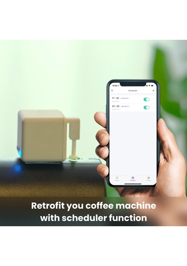 Mufunye Akıllı Tuş Kontrol Robotu, Bluetooth Uzak Kumanda, Ev Aletlerini Kahve Makinesi, Süpürge Kontrol Edebilir, Alexa Ve Google Home İle Uyumlu, Beyaz, Dahili Pil Beyaz