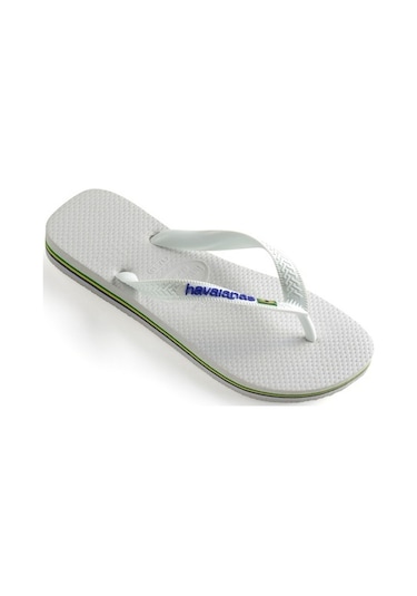 Havaianas Brasıl Logo Erkek Beyaz Terlik - 4110850 Havaianas Brasıl Logo Erkek Beyaz Terlik - 4110850