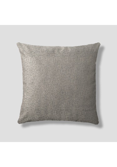 Sezyon Toya Desenli 50 50 Bej Gri Kırlent Kılıfı Bej Gri