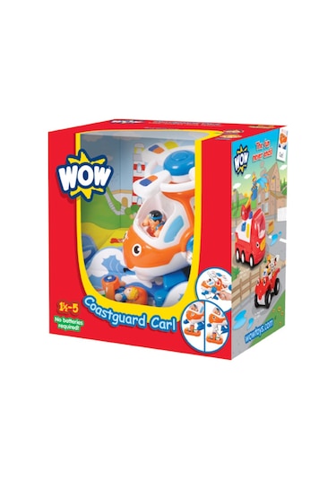 Wow Toys Coastguard Carl - Sahil Kurtarma Helikopteri Carl 10313