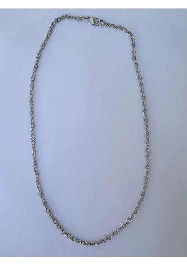 Paytak Moda Gümüş Rengi Zincir Kolye Unisex Zincir Kolye Pytkznckly240