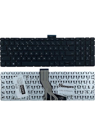 Hp İle Uyumlu 250 G6 3vk13esb , 250 G6 3vk13esc , 250 G6 X0n61es Klavye Siyah Tr