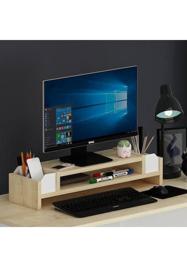 Çınar Monitör Yükseltici Safir-beyaz Beyaz - Safir