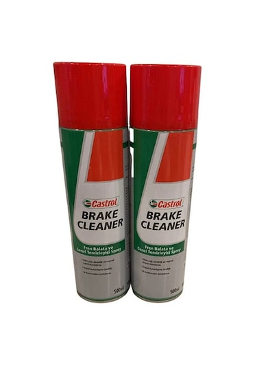 Castrol 2'li Fren Balata Ve Genel Temizleme Spreyi 500 Ml