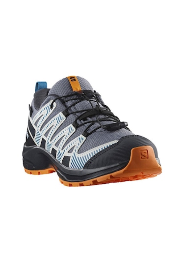 Salomon Xa Pro V8 Waterproof Genç Outdoor Ayakkabısı L47857000 Mavi Mavi