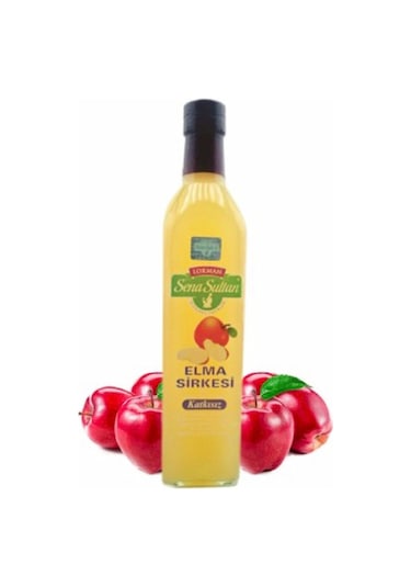 Lokman Sena Sultan Katkısız Elma Sirkesi 3 x 500 G