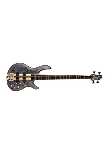 Cort A4plus Fmmh Oplb Bas Gitar 4 Telli Open Pore Blue Black