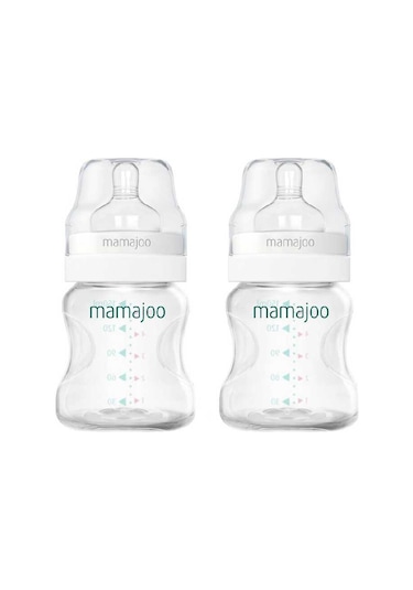 Mamajoo Antikolik Biberon Seti 150 Ml 0 Ay+ Yavaş Akışlı, İkili