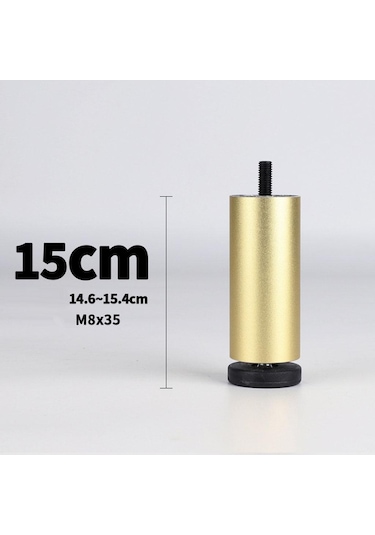 Suntek 4 Adet Alüminyum Alaşımlı Mobilya Ayakları Kanepe