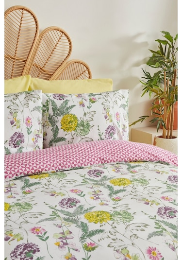 Sarah Anderson Blossom Tek Kişilik Nevresim Takımı Renkli