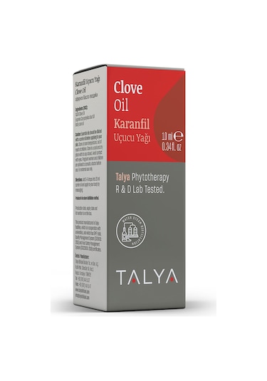 Talya %100 Saf ve Doğal Buhurdanlık ve Difüzör İçin Karanfil Uçucu Yağı 10 ML