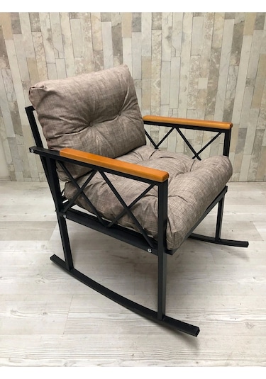 Sallanan Sandalye Tv Koltuğu Kafe-Balkon-Mutfak-Berjer-Ofis Sallanır Tekli Koltuk Miami Cappuccino Sallanan Sandalye Tv Koltuğu Kafe-Balkon-Mutfak-Berjer-Ofis Sallanır Tekli Koltuk Miami Cappuccino