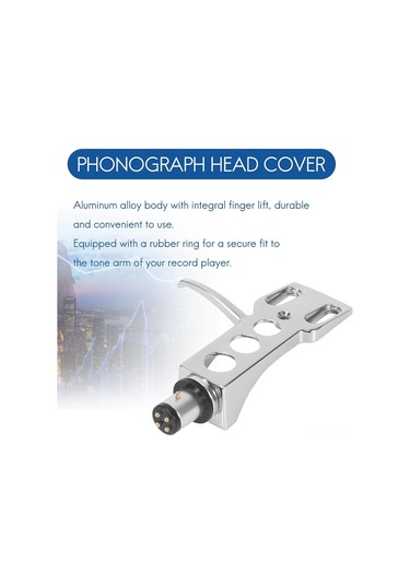 Hfambition Alüminyum 4-pin Ofc Kablolu Universal Lp Platineri İçin Direk Aktarım Ton Kafa Tutucusu