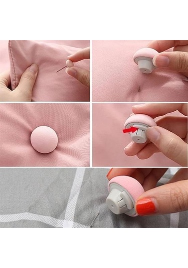 Ams Net 4 Adet Mantar Model Yorgan Kılıfı Ve Çarşaf Tutucu Sabitleyici Çok Renkli