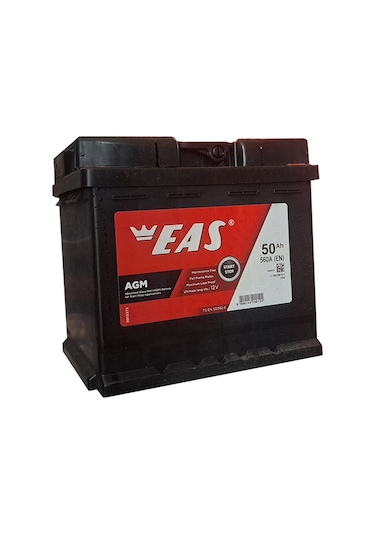 12v 50 Ah Agm 3 Yıl Garanti Otomobil Ve Hafif Ticari Start-stop Agm