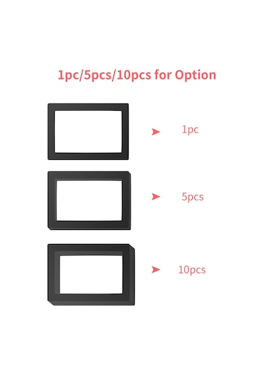 Wezone Elegoo Saturn 3d Yazıcı İçin 241x171mm Lcd Ekran Koruyucu Filtre Seti 5 Adet Filmi + 3 Adet Tozsuz Bezi
