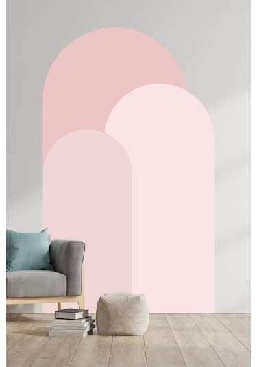 Bohem 3lü Duvar Sticker Çok Renkli