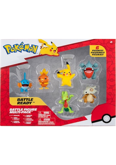 Pokemon Battle 6'lı Figür Seti Pkw2685