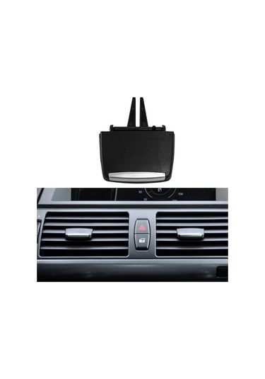 Dianziye Bmw X5 E70 2006-2012 X6 E71 2008-2013 Arka Koltuk Klima Ventiülasyon Regülatörü - Hava Akışı Kontrolü, Dayanıklı Pc+abs Malzeme Gümüş