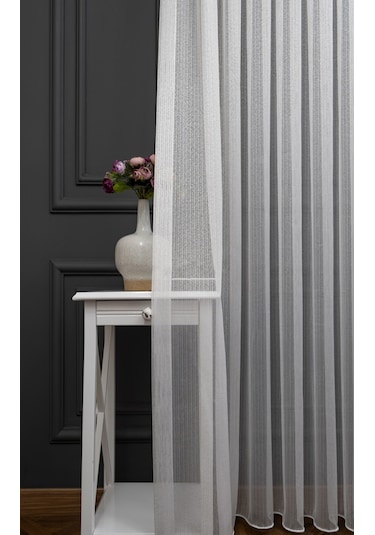 Evdepo Home Kullanıma Hazır Tül Perde (540648940)