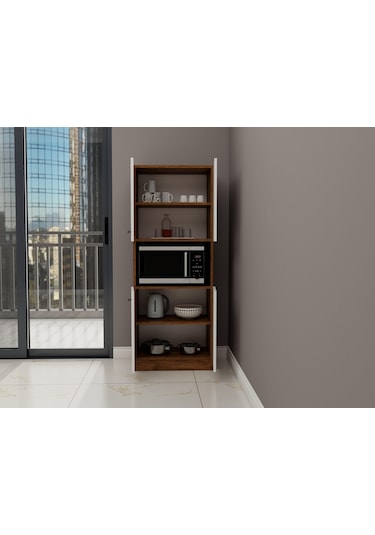 Perge Mikrodalga Dolabı Amalfi-beyaz