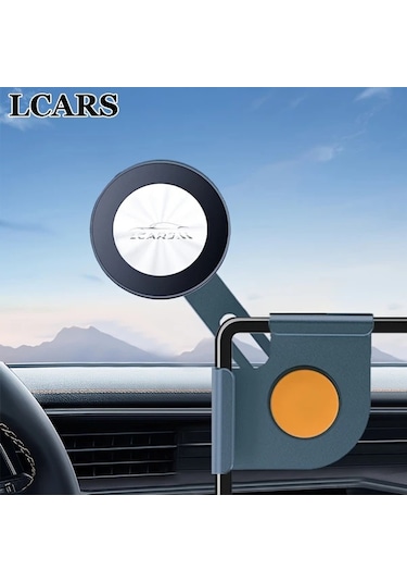 Honeybeeshop Yc26 P10s Plastik Model Araba Telefon Tutucu Alüminyum Taban Manyetik Navigasyon Braketi Titreşim Önleyici Tesla Model Y 3 Ekran Uyumlu